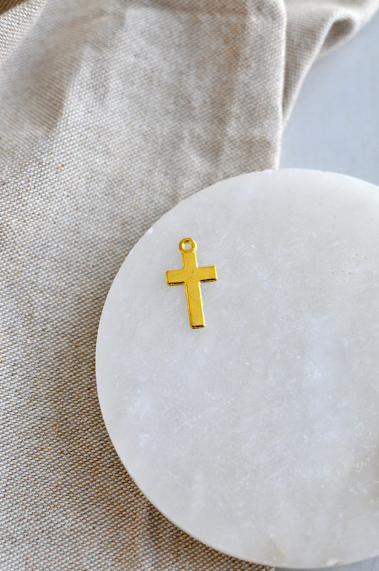 Large Cross Charm