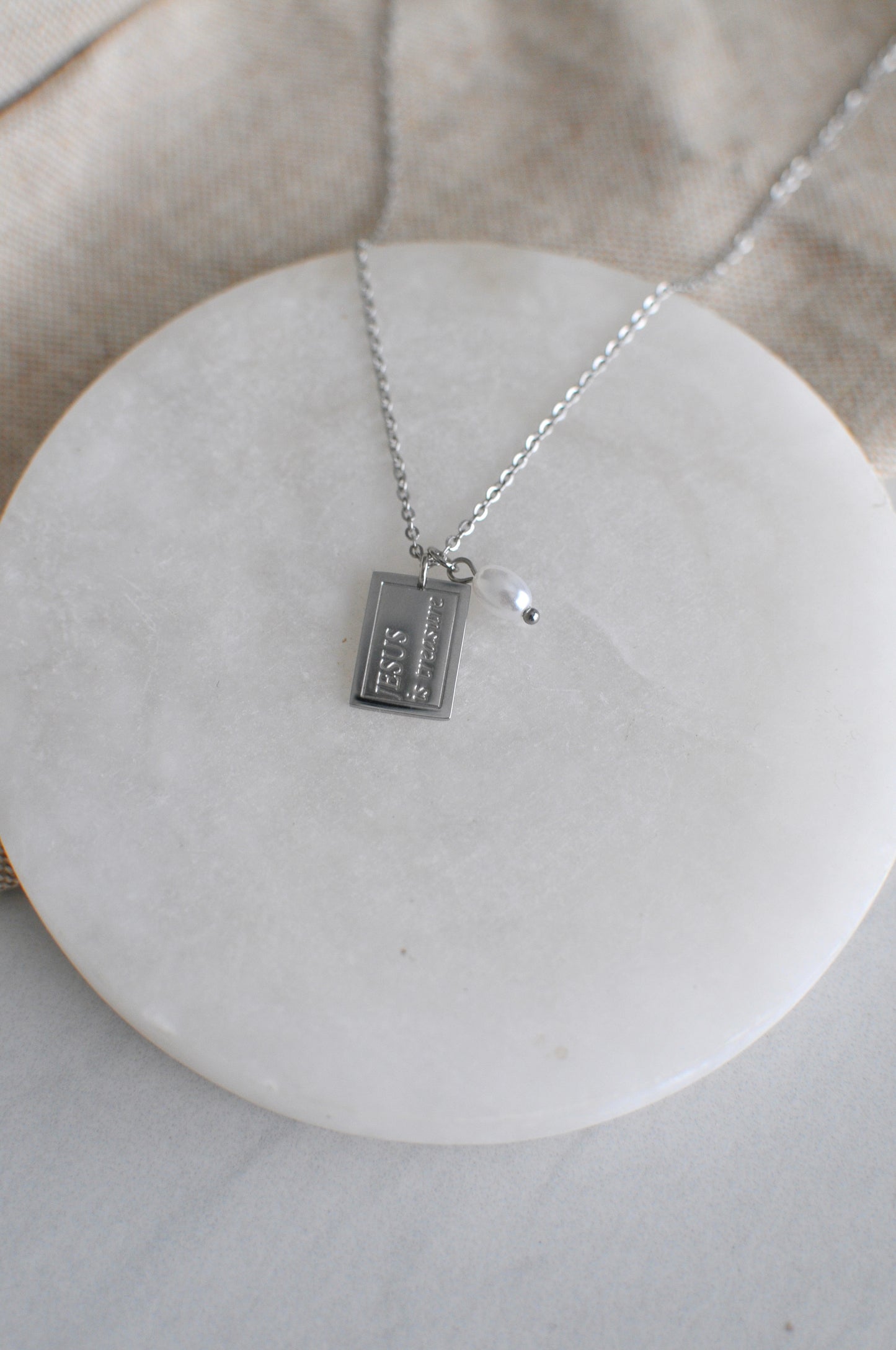 Matthew 13:45-46 Necklace