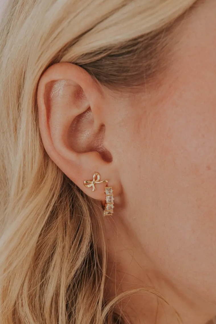 Dainty Bow Earrings