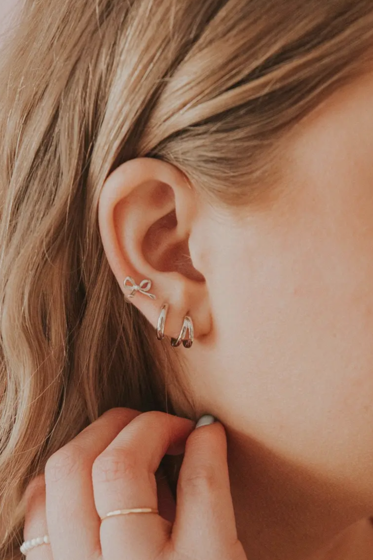 Dainty Bow Earrings